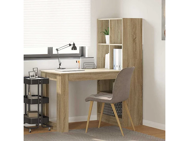 Escritorio Roble Sonoma 122 x 67 x 145 cm Madera contrachapada