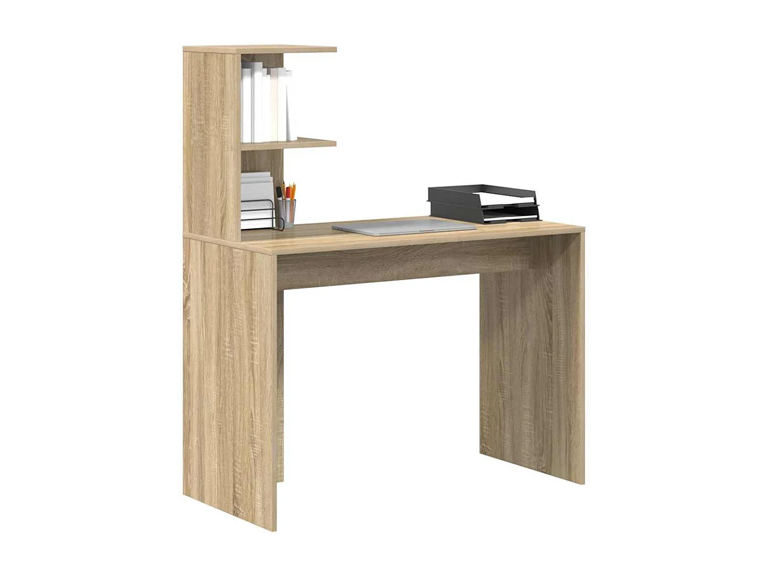 Bureau Chêne sonoma 102 x 50 x 124 cm Bois d'ingénierie