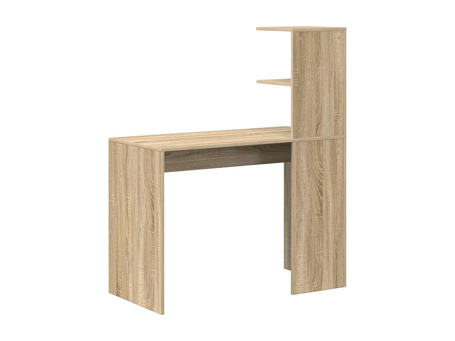 Bureau Chêne sonoma 102 x 50 x 124 cm Bois d'ingénierie