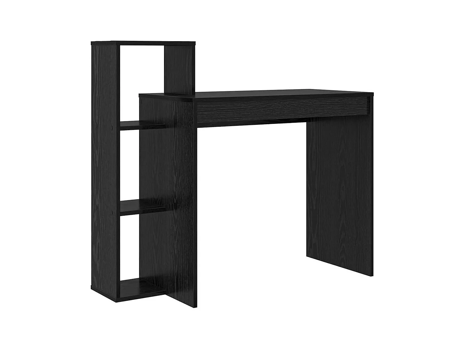 Bureau Chêne noir 100 x 40 x 90 cm Bois d'ingénierie