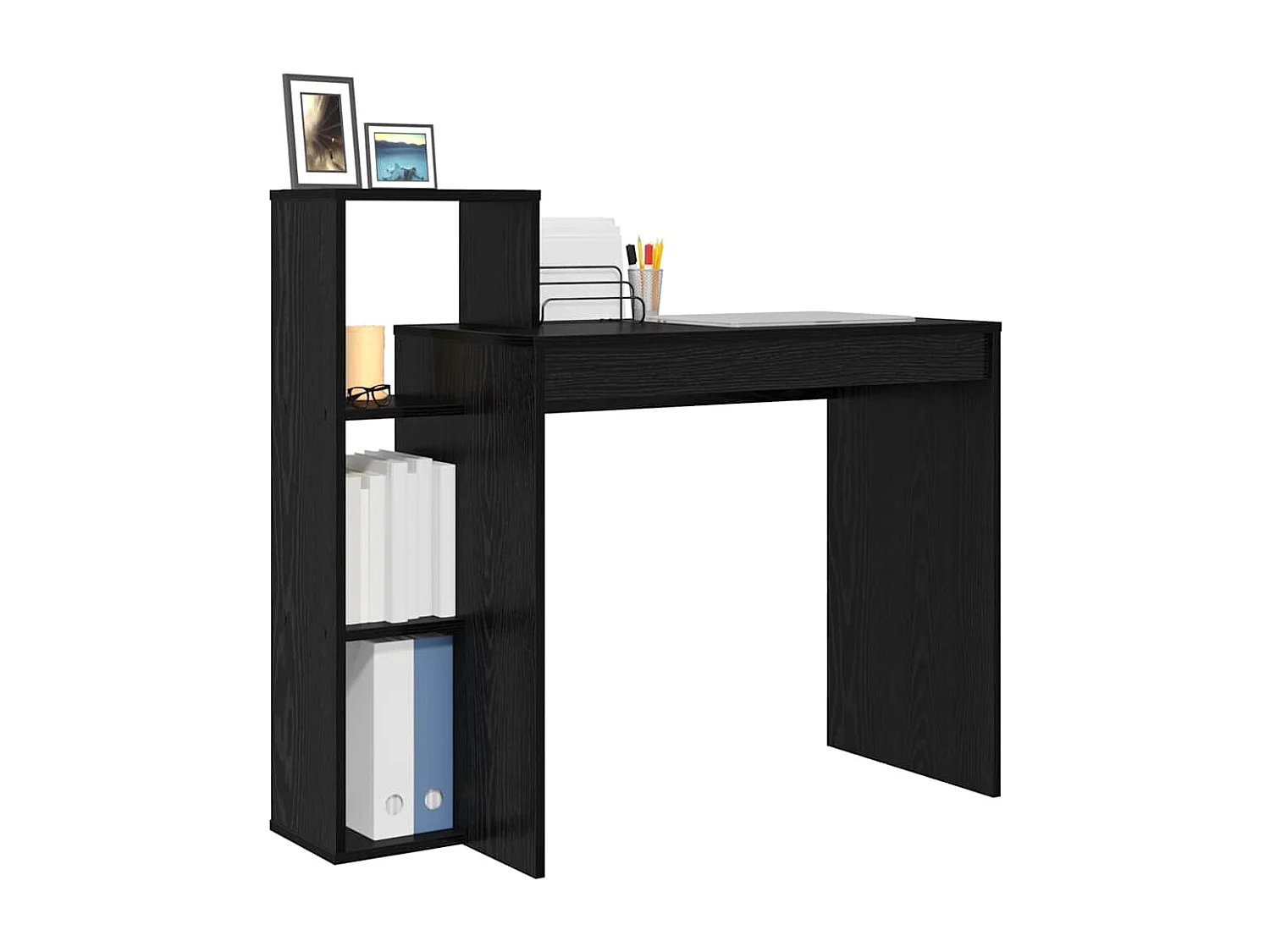 Bureau Chêne noir 100 x 40 x 90 cm Bois d'ingénierie