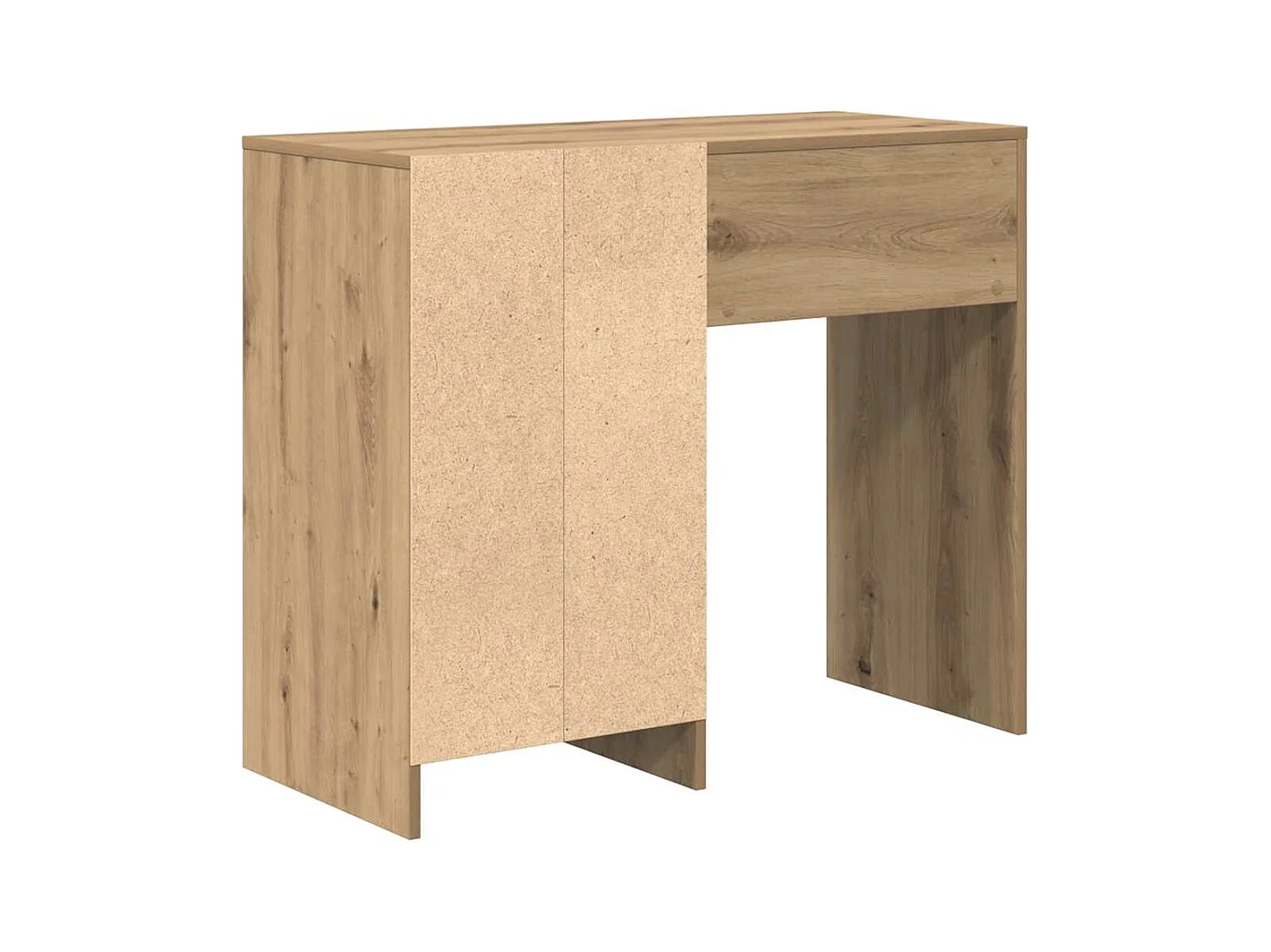 Bureau chêne artisanal 90 x 37,5 x 75 cm Bois d'ingénierie