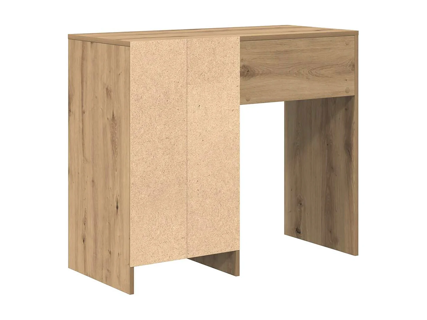 Bureau chêne artisanal 90 x 37,5 x 75 cm Bois d'ingénierie