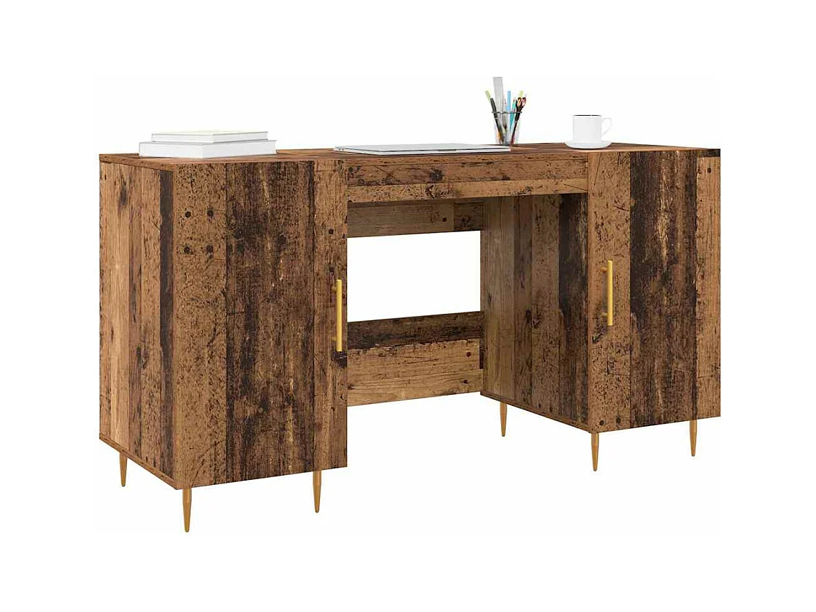 Bureau Bois ancien 140 x 50 x 75 cm Bois d'ingénierie