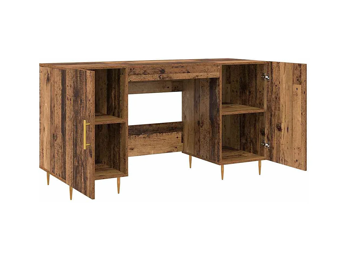 Bureau Bois ancien 140 x 50 x 75 cm Bois d'ingénierie