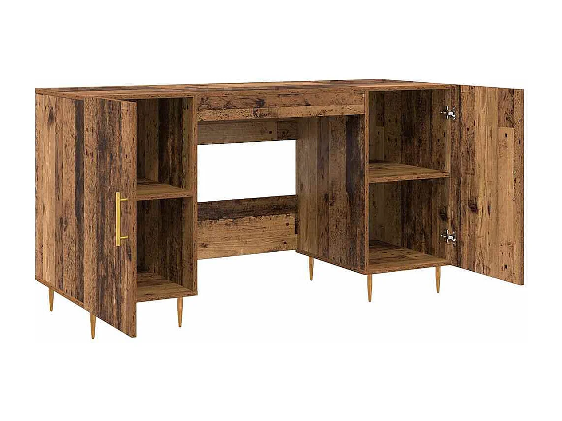 Bureau Bois ancien 140 x 50 x 75 cm Bois d'ingénierie
