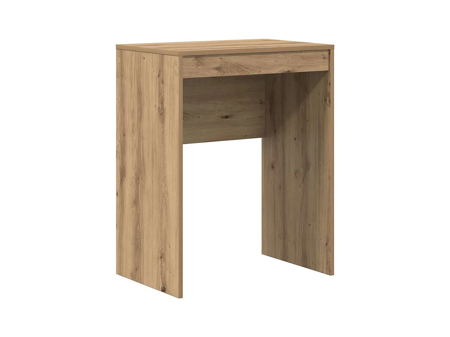 Bureau chêne artisanal 60 x 40 x 76 cm Bois d'ingénierie