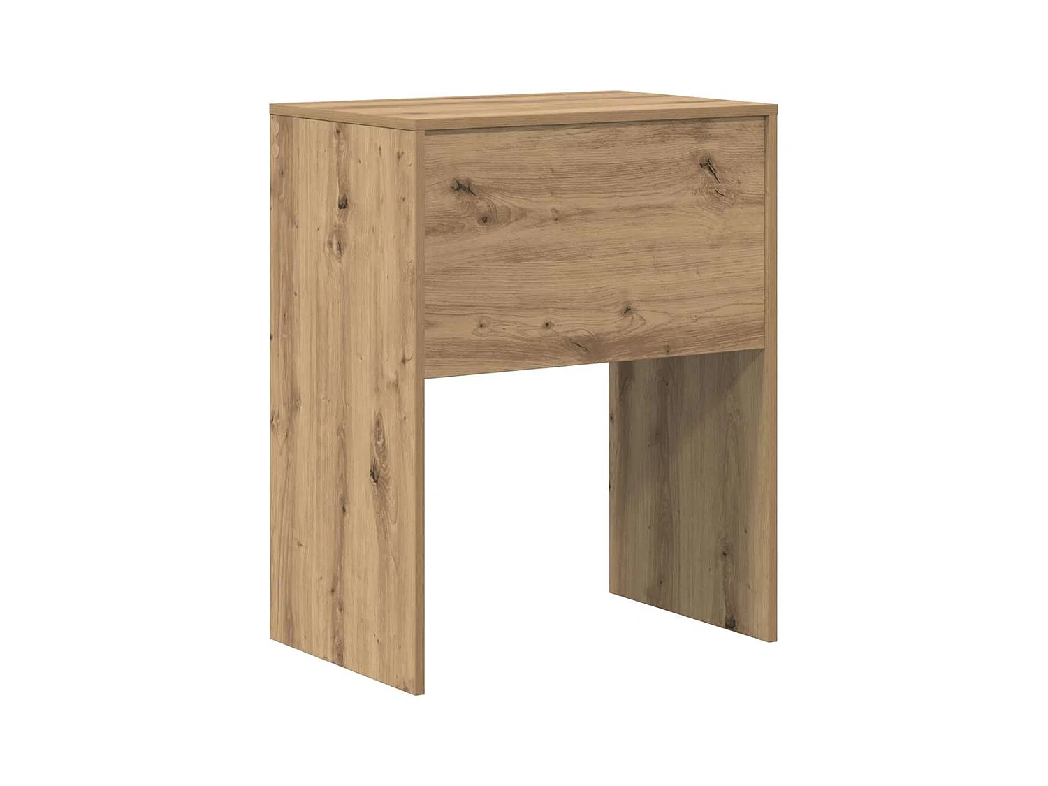 Bureau chêne artisanal 60 x 40 x 76 cm Bois d'ingénierie
