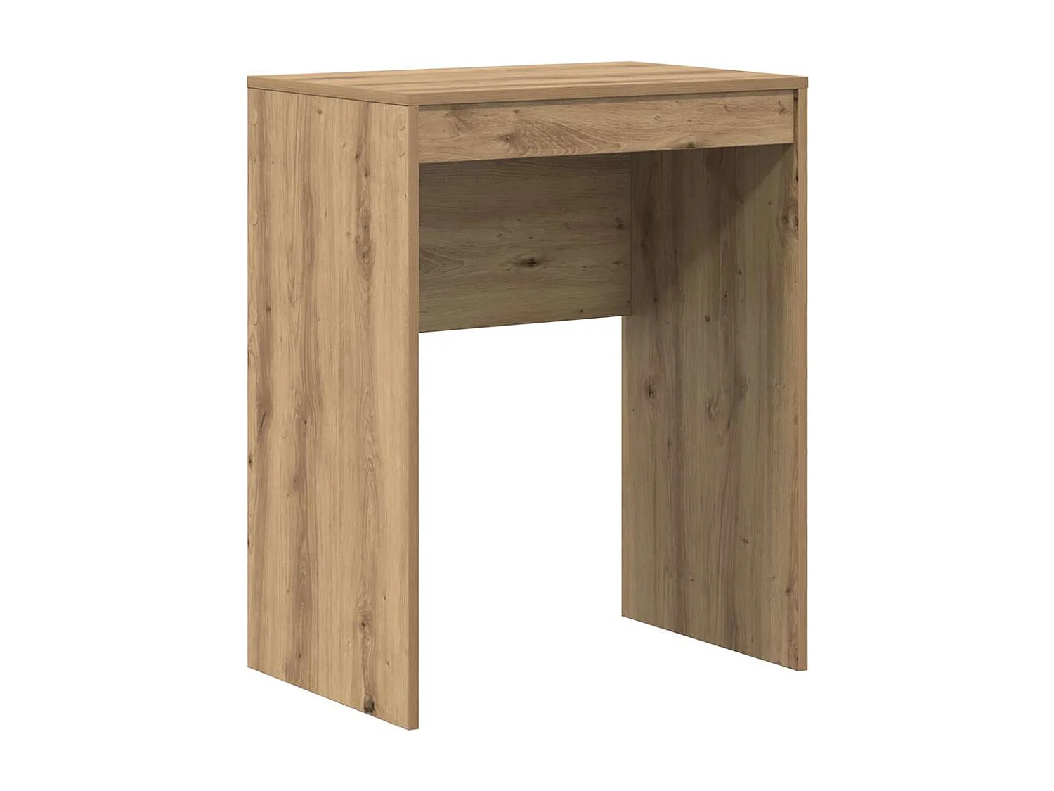 Bureau chêne artisanal 60 x 40 x 76 cm Bois d'ingénierie