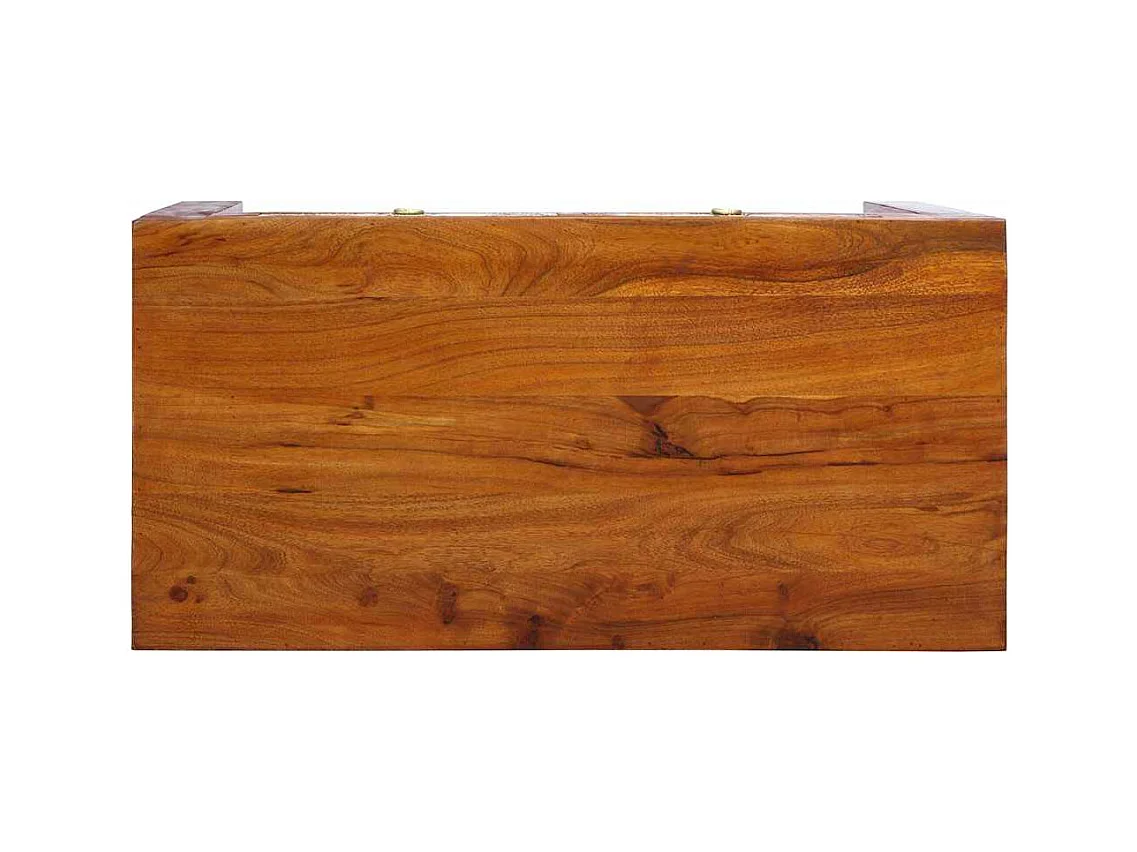 Bureau avec tiroir Marron 100 x 50 x 75 cm Bois d'acacia massif