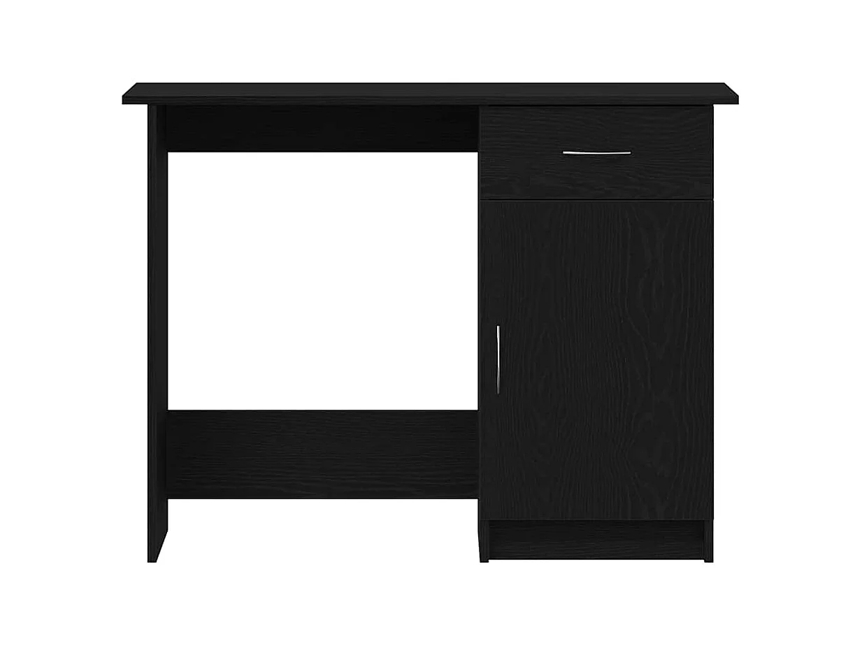 Bureau Chêne noir 100 x 50 x 76 cm Bois d'ingénierie