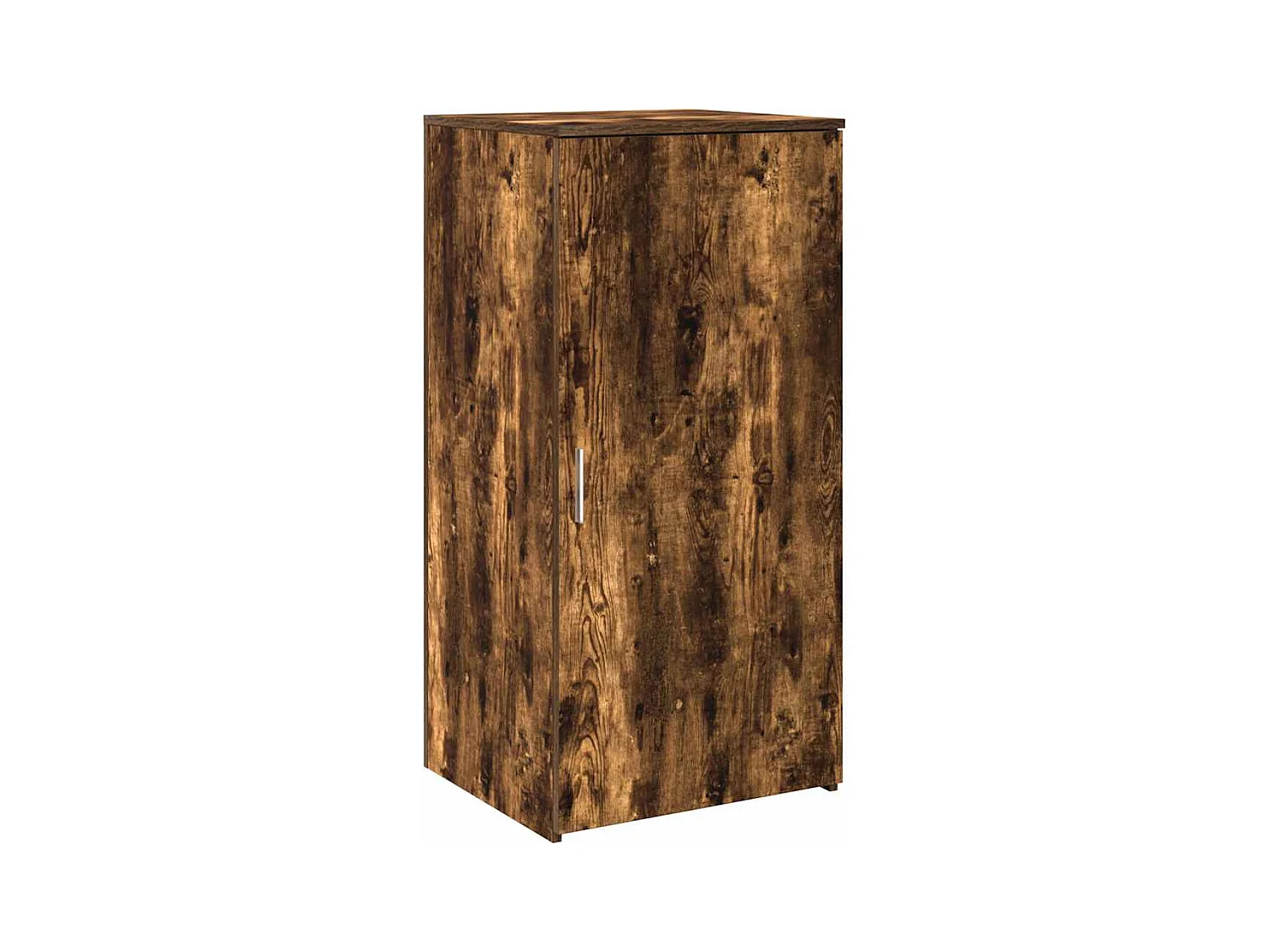 Bureau de réception chêne fumé 200x50x103,5cm bois d'ingénierie