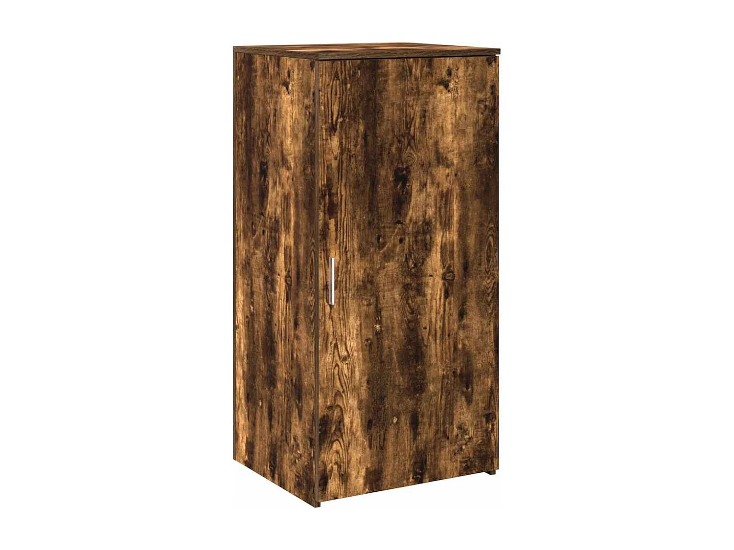 Bureau de réception chêne fumé 200x50x103,5cm bois d'ingénierie