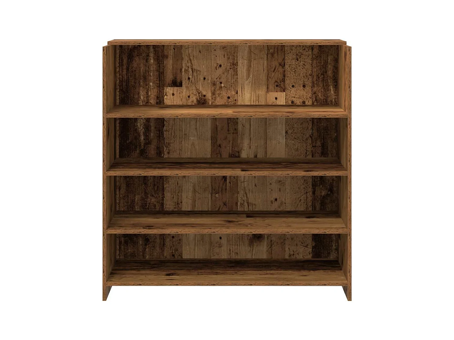 Bureau de réception vieux bois 100x50x103,5cm bois d'ingénierie