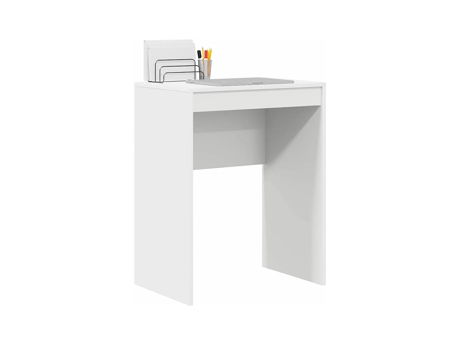 Bureau Blanc 60 x 40 x 76 cm Bois d'ingénierie