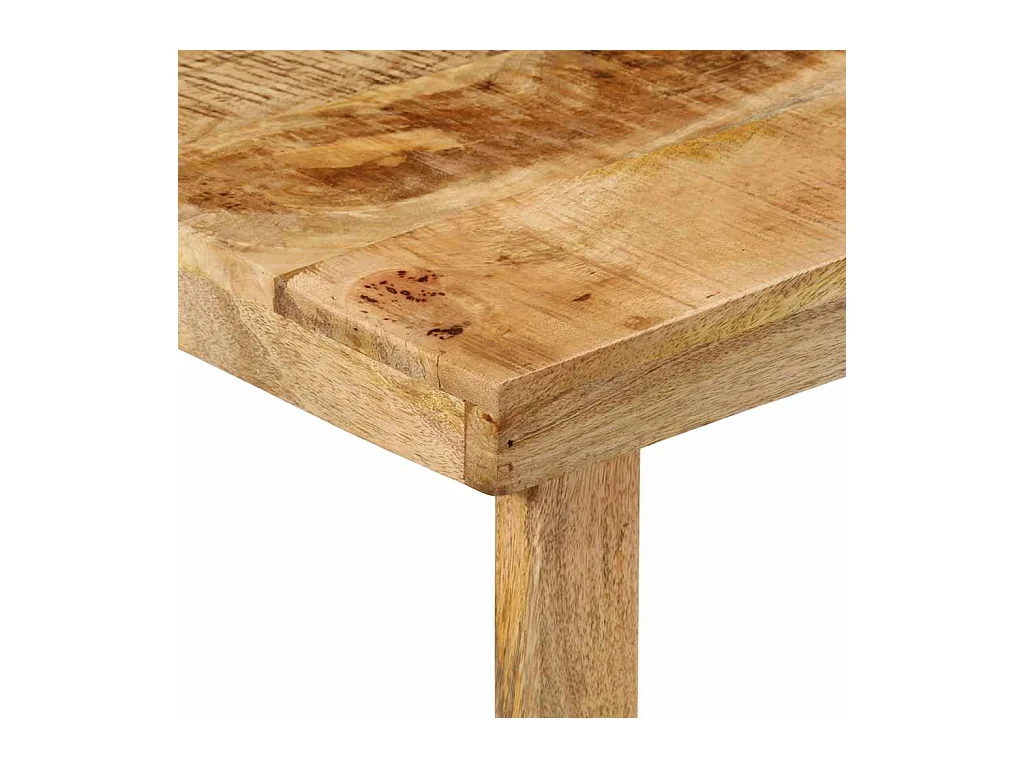 Bureau 165x110x75 cm bois massif de manguier