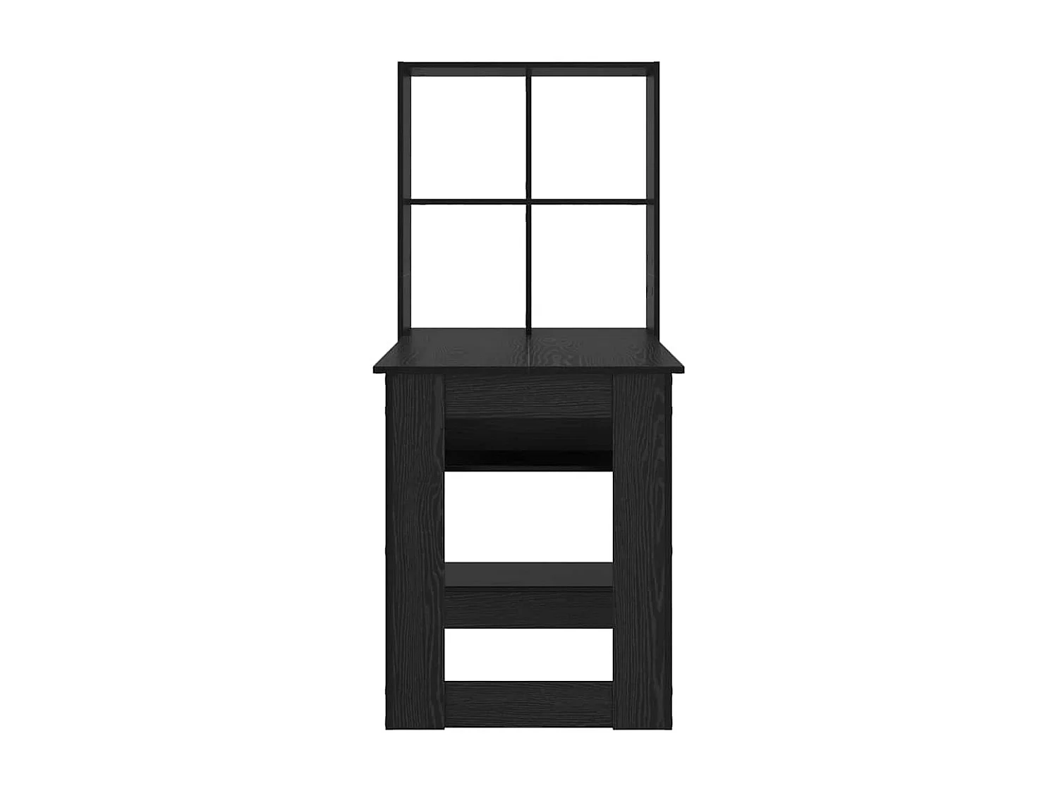 Bureau Chêne noir 122 x 67 x 145 cm Bois d'ingénierie