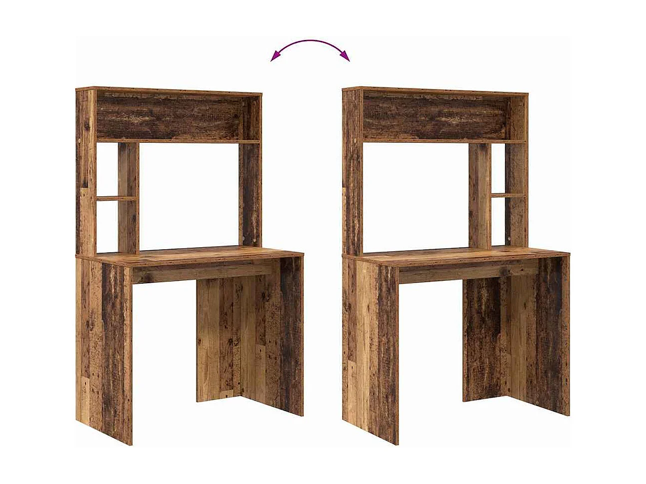 Bureau Bois ancien 91 x 50 x 149 cm Bois d'ingénierie