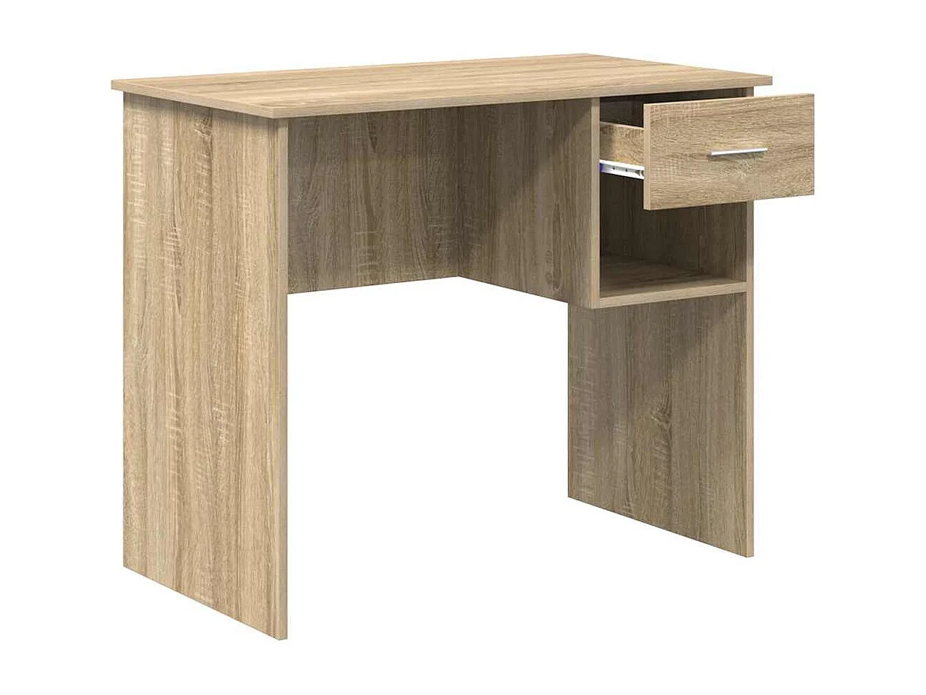 Bureau Chêne sonoma 90 x 49.5 x 75 cm Bois d'ingénierie
