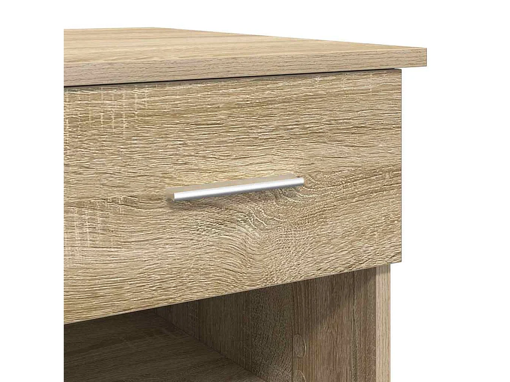 Bureau Chêne sonoma 90 x 49.5 x 75 cm Bois d'ingénierie