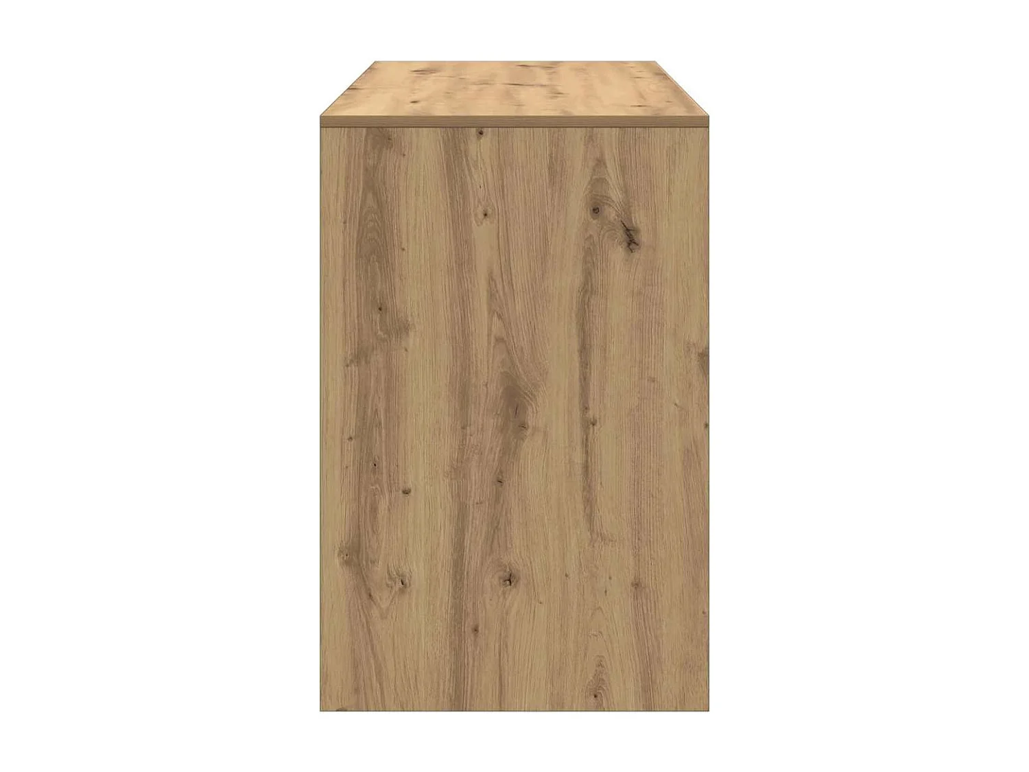 Escritorio de madera de ingeniería roble artisan 101x50x76,5 cm