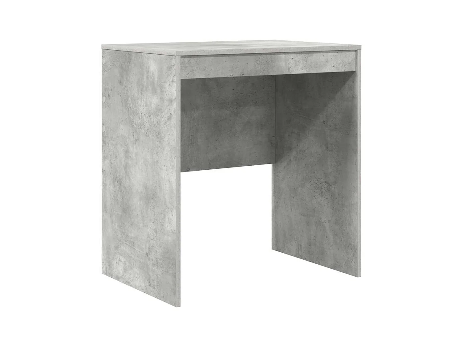 Bureau Gris béton 70 x 50 x 76 cm Bois d'ingénierie