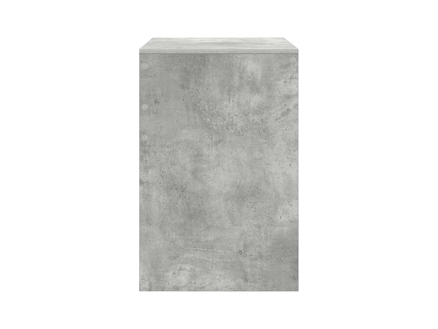 Bureau Gris béton 70 x 50 x 76 cm Bois d'ingénierie