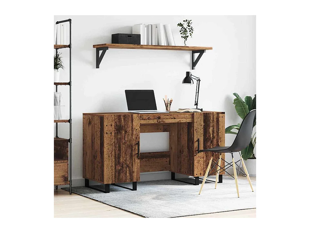 Bureau Bois ancien 140 x 50 x 75 cm Bois d'ingénierie