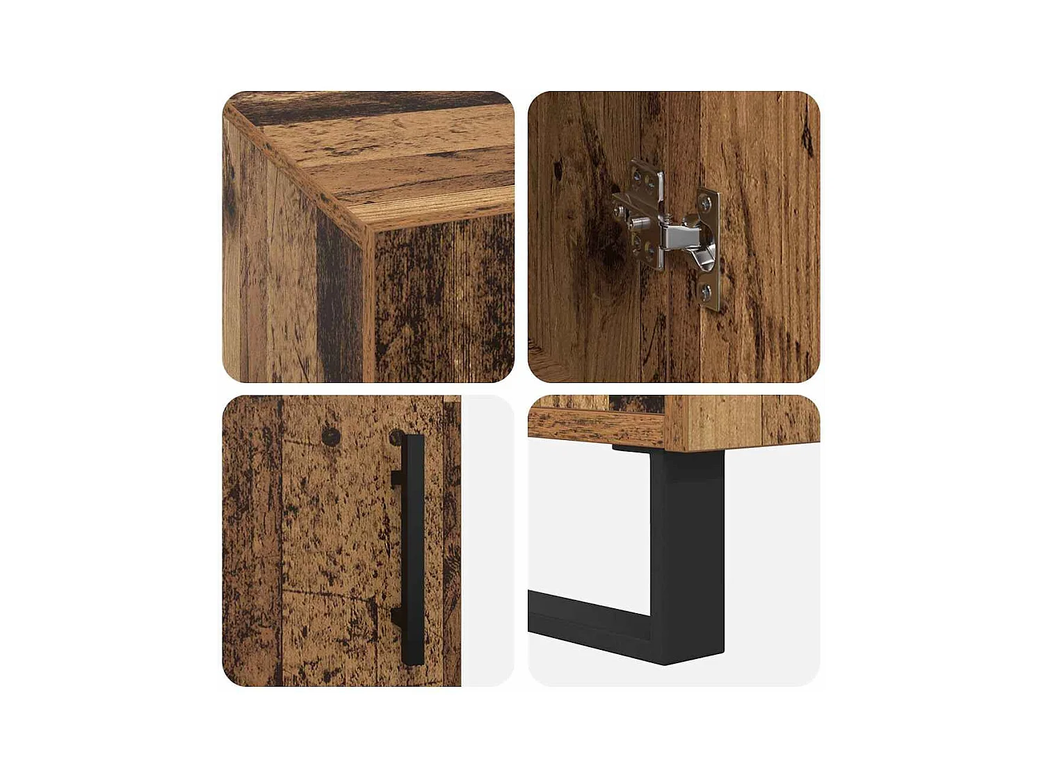 Bureau Bois ancien 140 x 50 x 75 cm Bois d'ingénierie