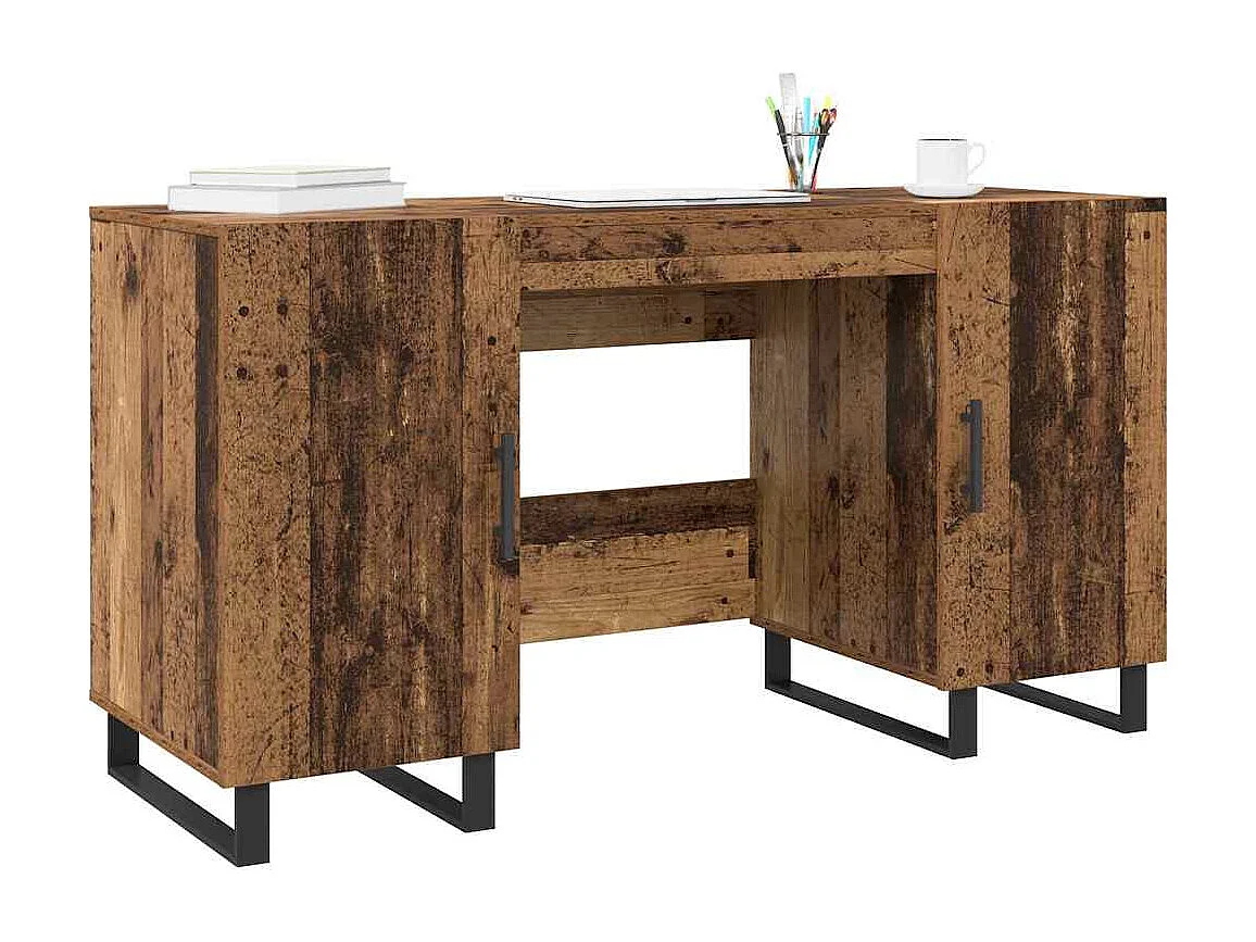 Bureau Bois ancien 140 x 50 x 75 cm Bois d'ingénierie