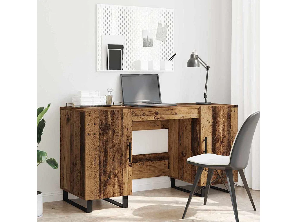 Bureau Bois ancien 140 x 50 x 75 cm Bois d'ingénierie