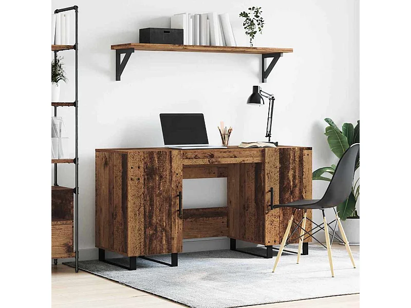 Bureau Bois ancien 140 x 50 x 75 cm Bois d'ingénierie