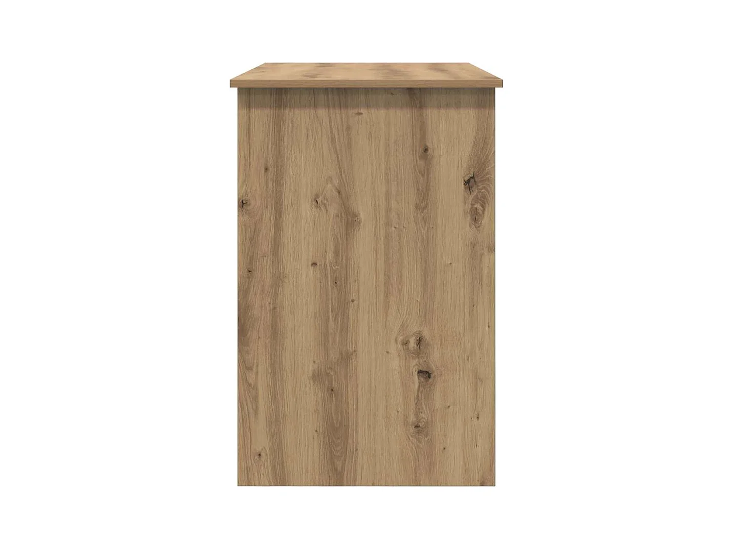 Bureau chêne artisanal 100 x 50 x 76 cm Bois d'ingénierie