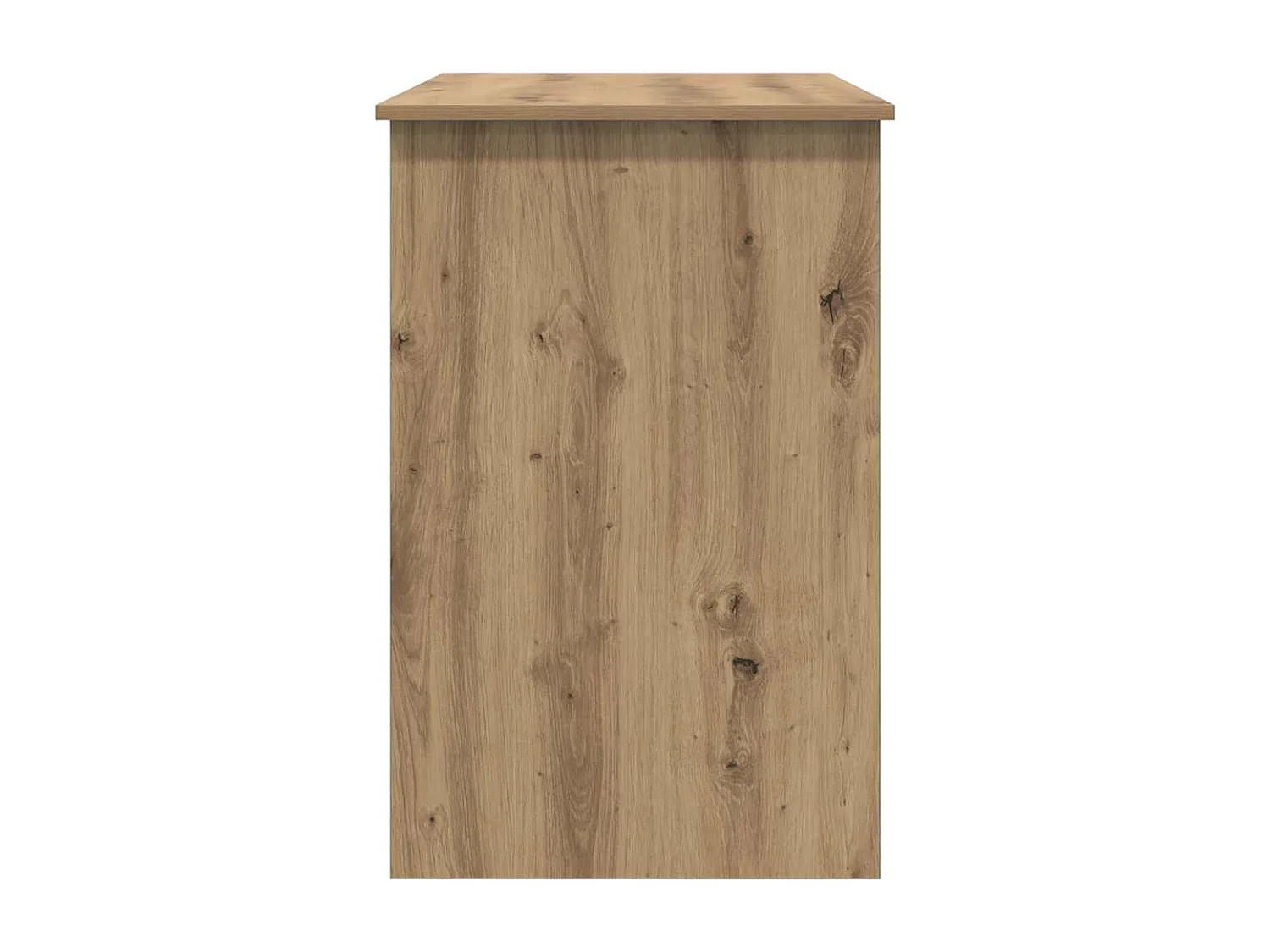 Bureau chêne artisanal 100 x 50 x 76 cm Bois d'ingénierie