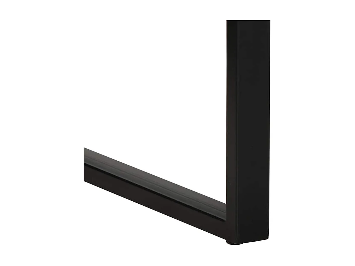 Bureau 100x50x75 cm bois de manguier brut massif