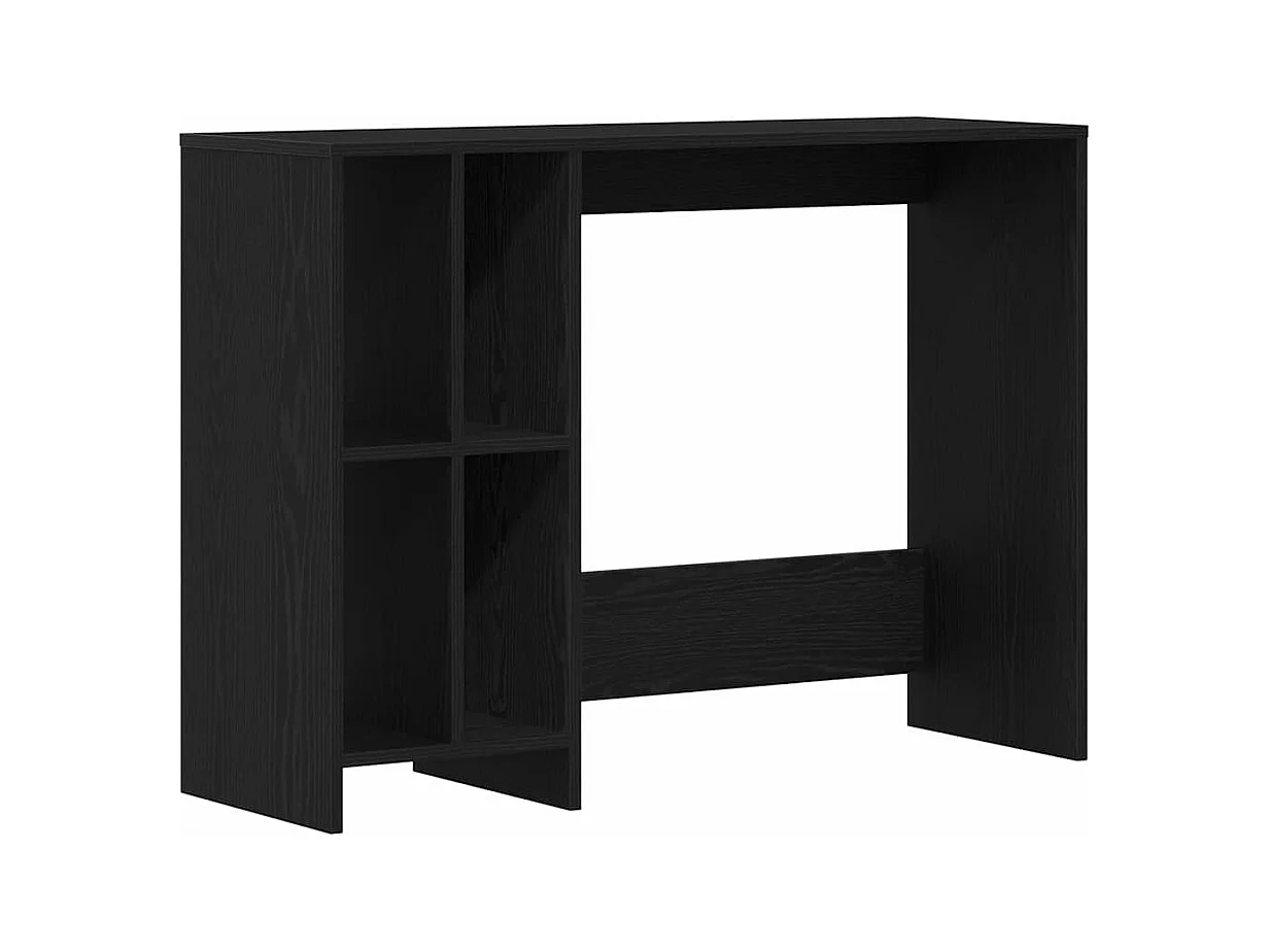Bureau Chêne noir 102,5 x 35 x 75 cm Bois d'ingénierie