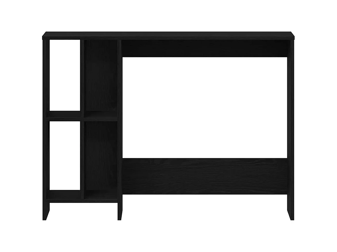 Bureau Chêne noir 102,5 x 35 x 75 cm Bois d'ingénierie
