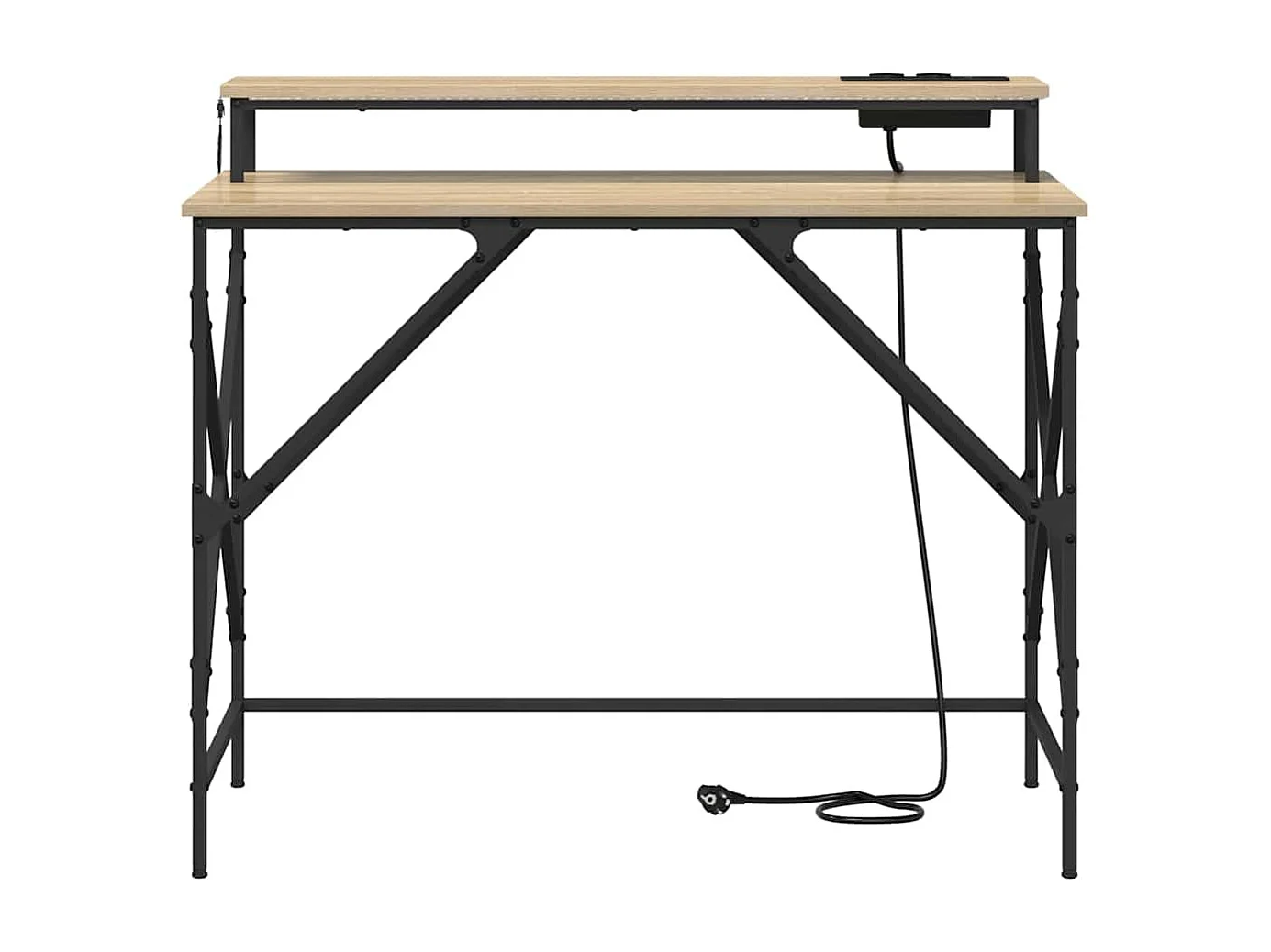 Bureau Chêne sonoma 100 x 50 x 86.5 cm Bois d'ingénierie