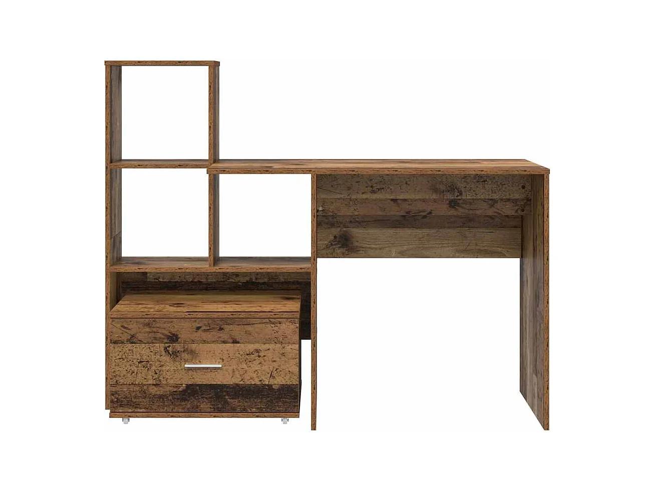 Bureau Bois ancien 131,5 x 50 x 106,5 cm Bois d'ingénierie