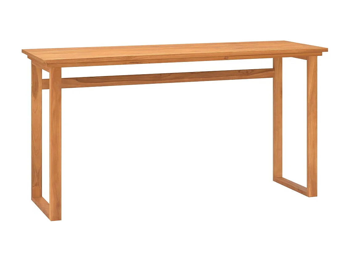 Bureau 120x45x75 cm Bois de teck solide