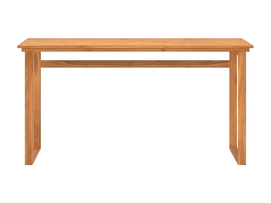 Bureau 120x45x75 cm Bois de teck solide