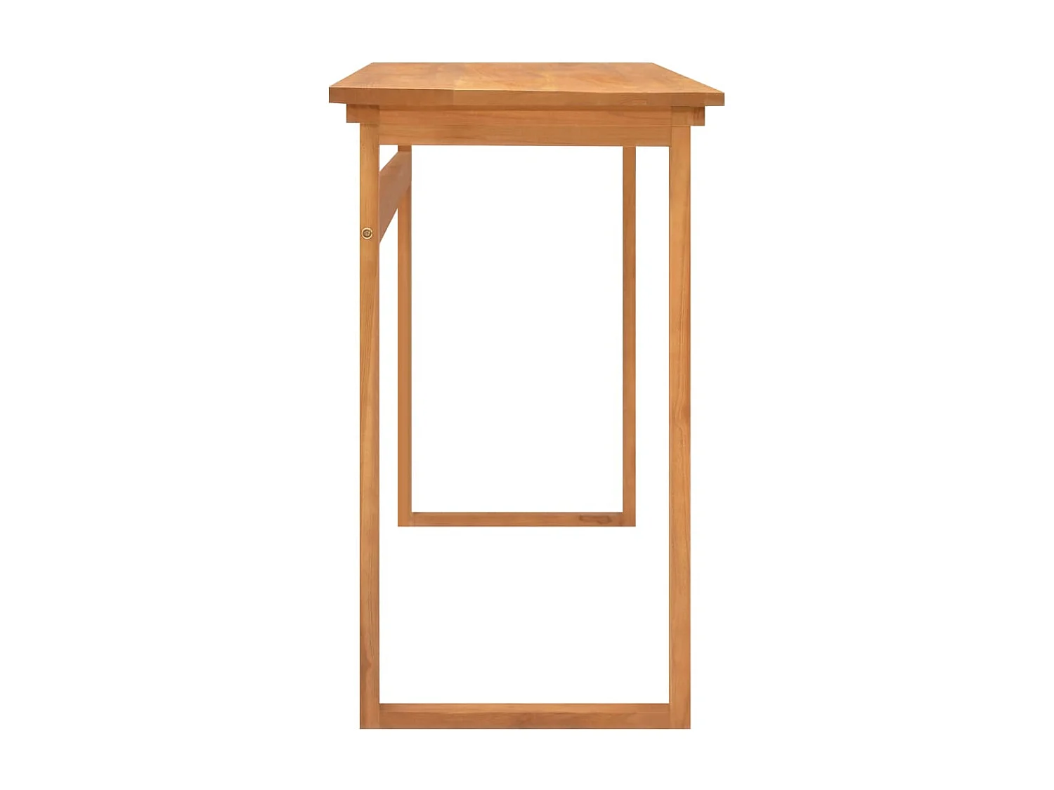 Bureau 120x45x75 cm Bois de teck solide