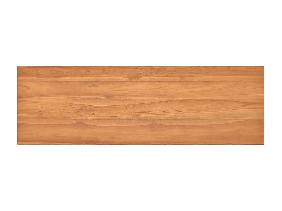 Bureau 120x45x75 cm Bois de teck solide