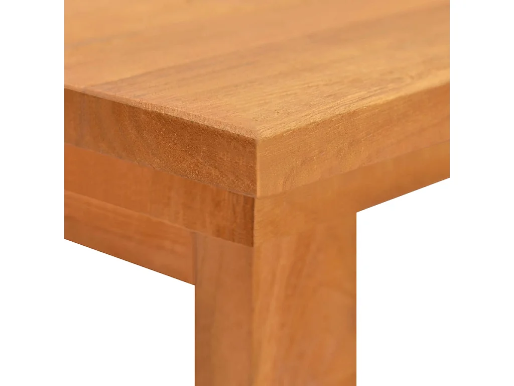 Bureau 120x45x75 cm Bois de teck solide