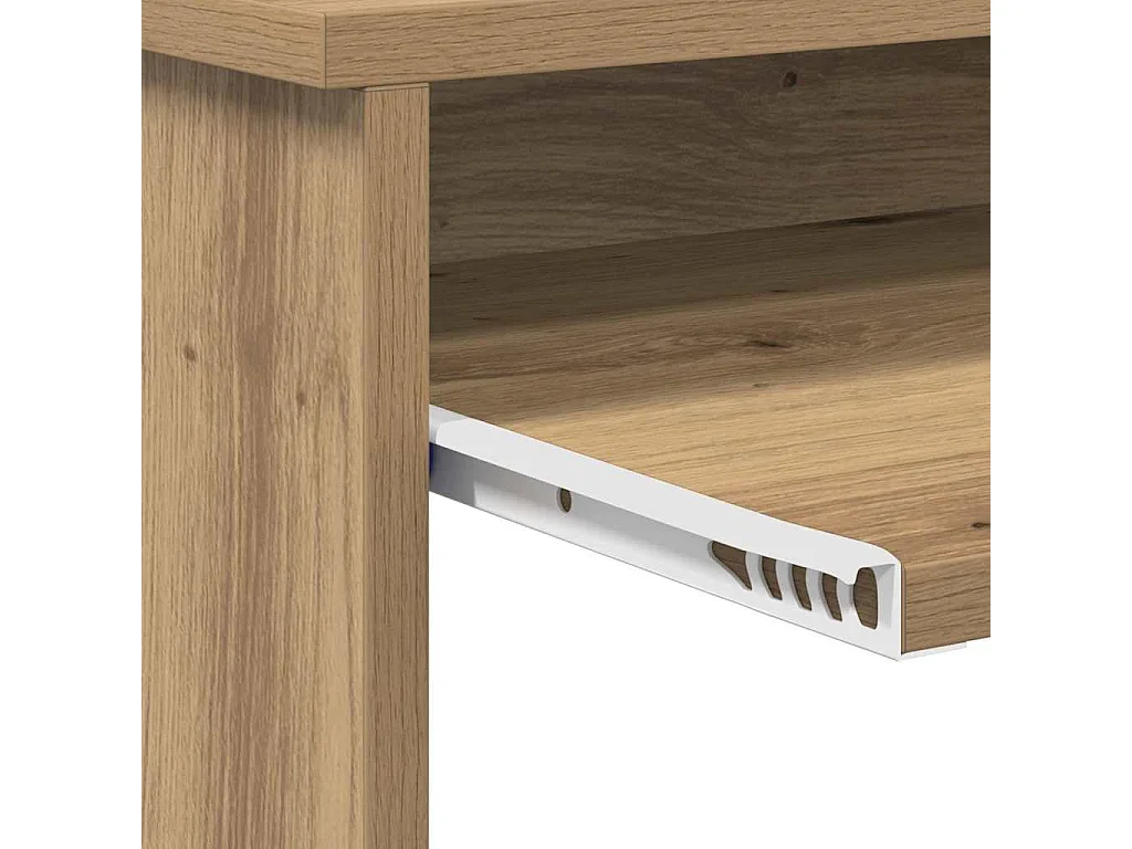 Bureau Chêne artisanal 106 x 40 x 88.5 cm Bois d'ingénierie