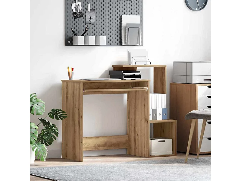 Bureau Chêne artisanal 106 x 40 x 88.5 cm Bois d'ingénierie