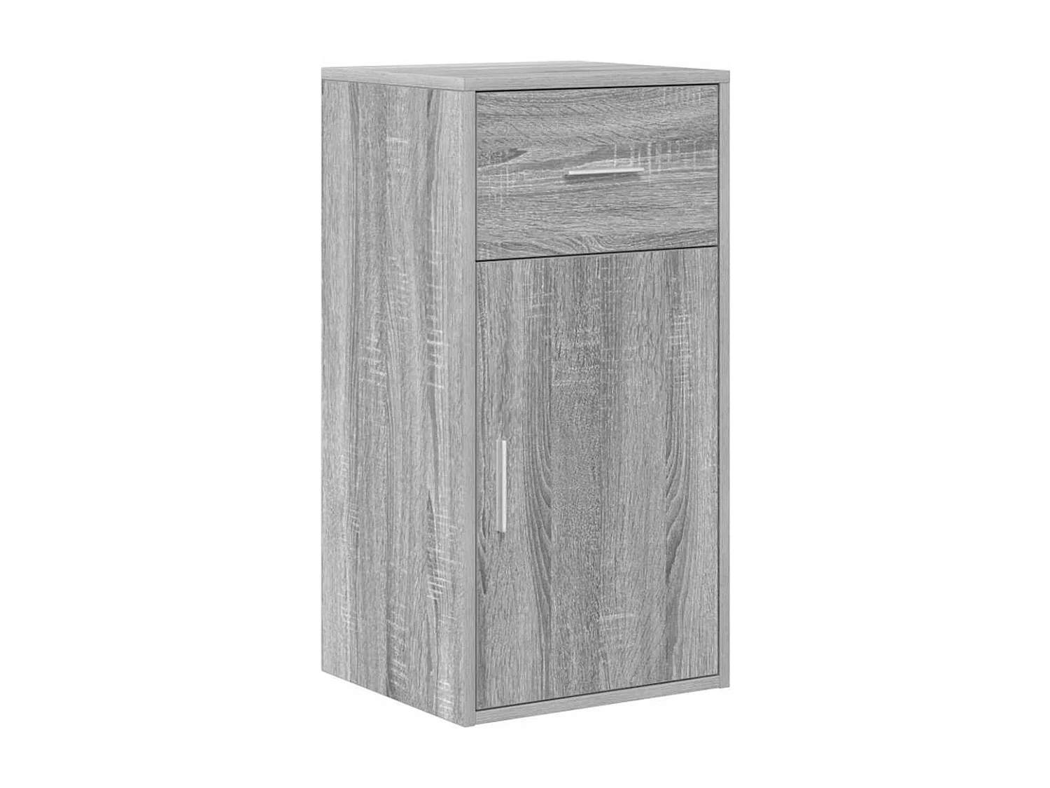 Bureau d'angle Sonoma gris 102 x 50 x 75 cm Bois d'ingénierie