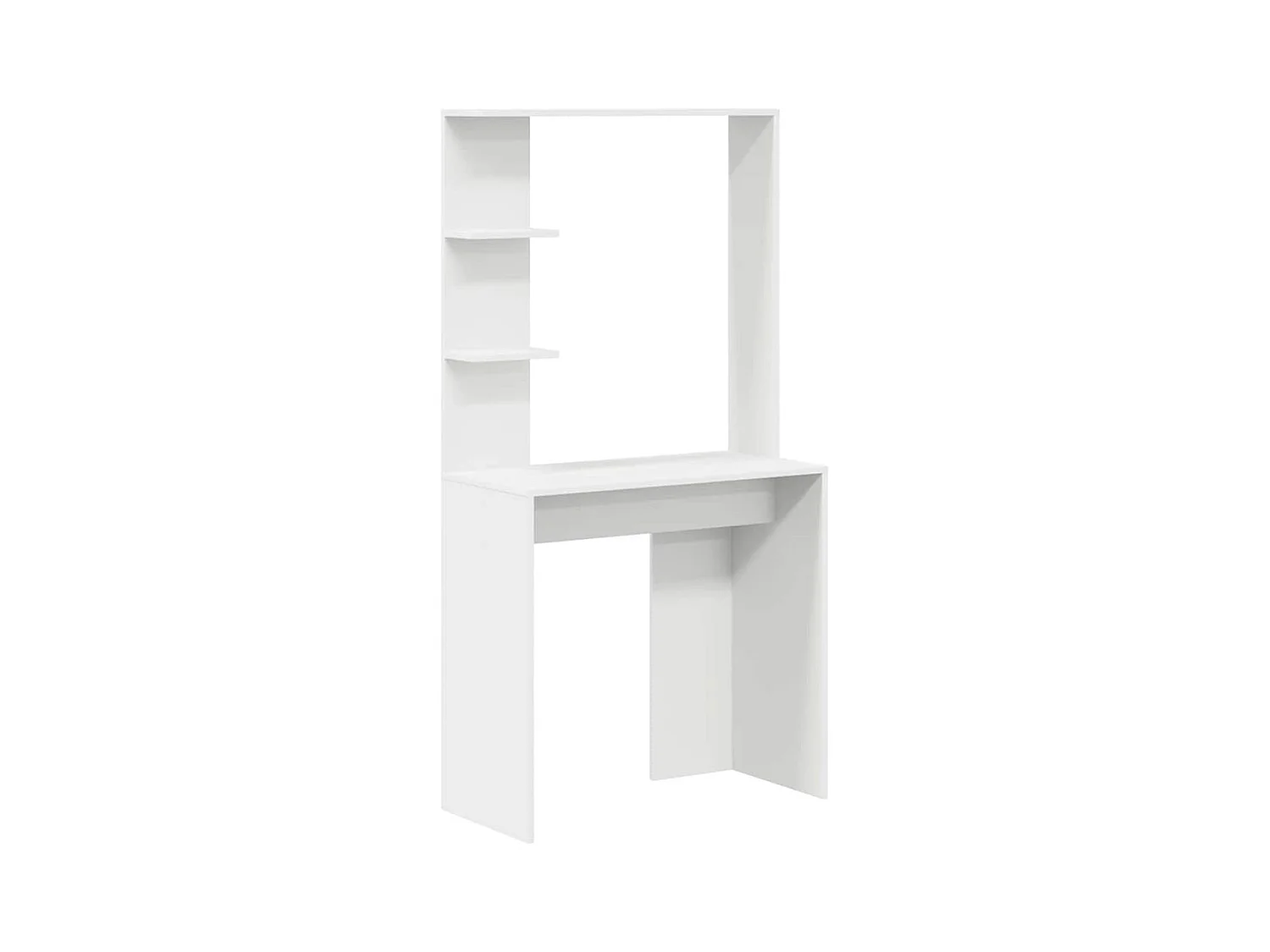 Bureau Blanc 78.5 x 37 x 154.5 cm Bois d'ingénierie