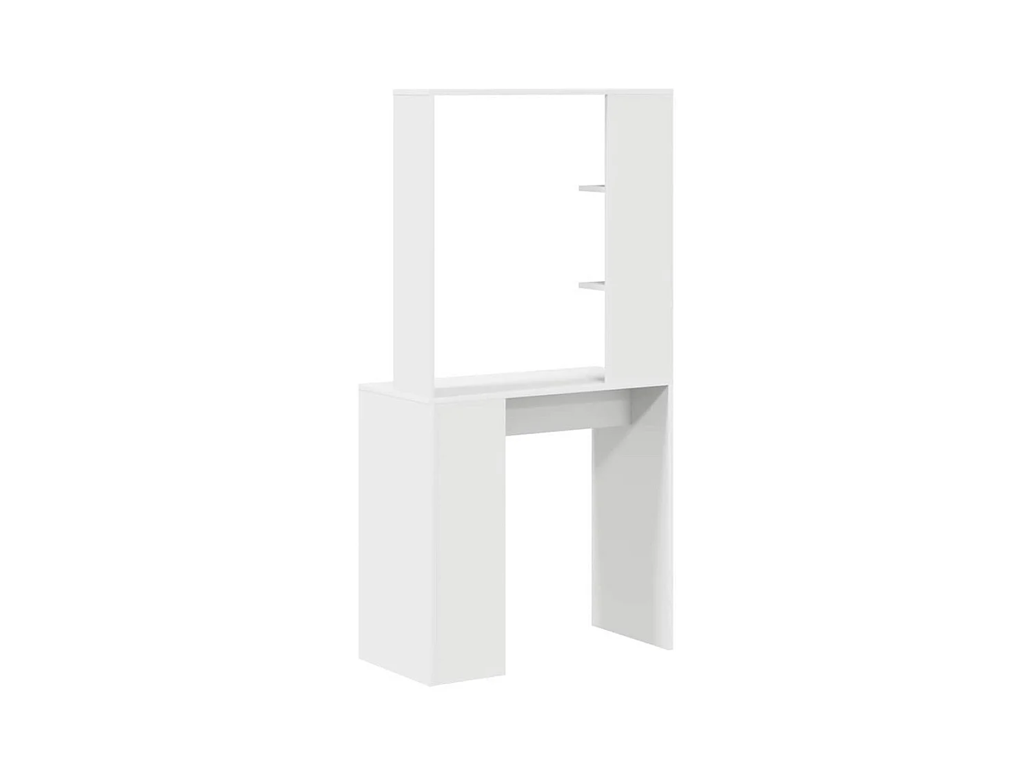 Bureau Blanc 78.5 x 37 x 154.5 cm Bois d'ingénierie