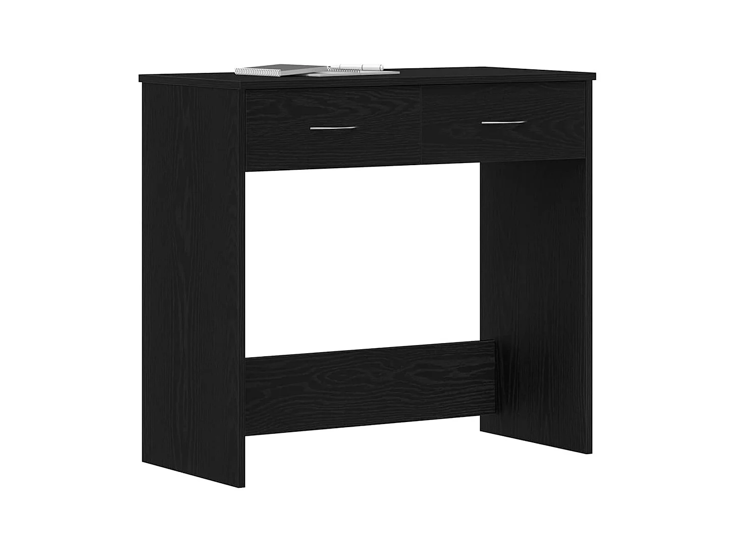 Bureau Chêne noir 80 x 40 x 75 cm Bois d'ingénierie